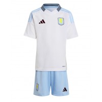 Aston Villa Emiliano Buendia #10 Vieras Peliasu Lasten 2024-25 Lyhythihainen (+ Lyhyet housut)